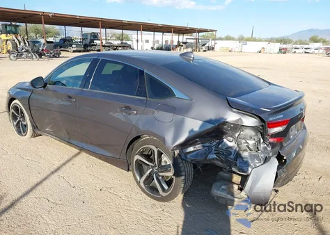 2020 Honda Accord Sport из США, поврежденный, VIN 1HGCV1F31LA105247